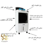 کولرپرتابل بروات24000سلولزی - Image 3